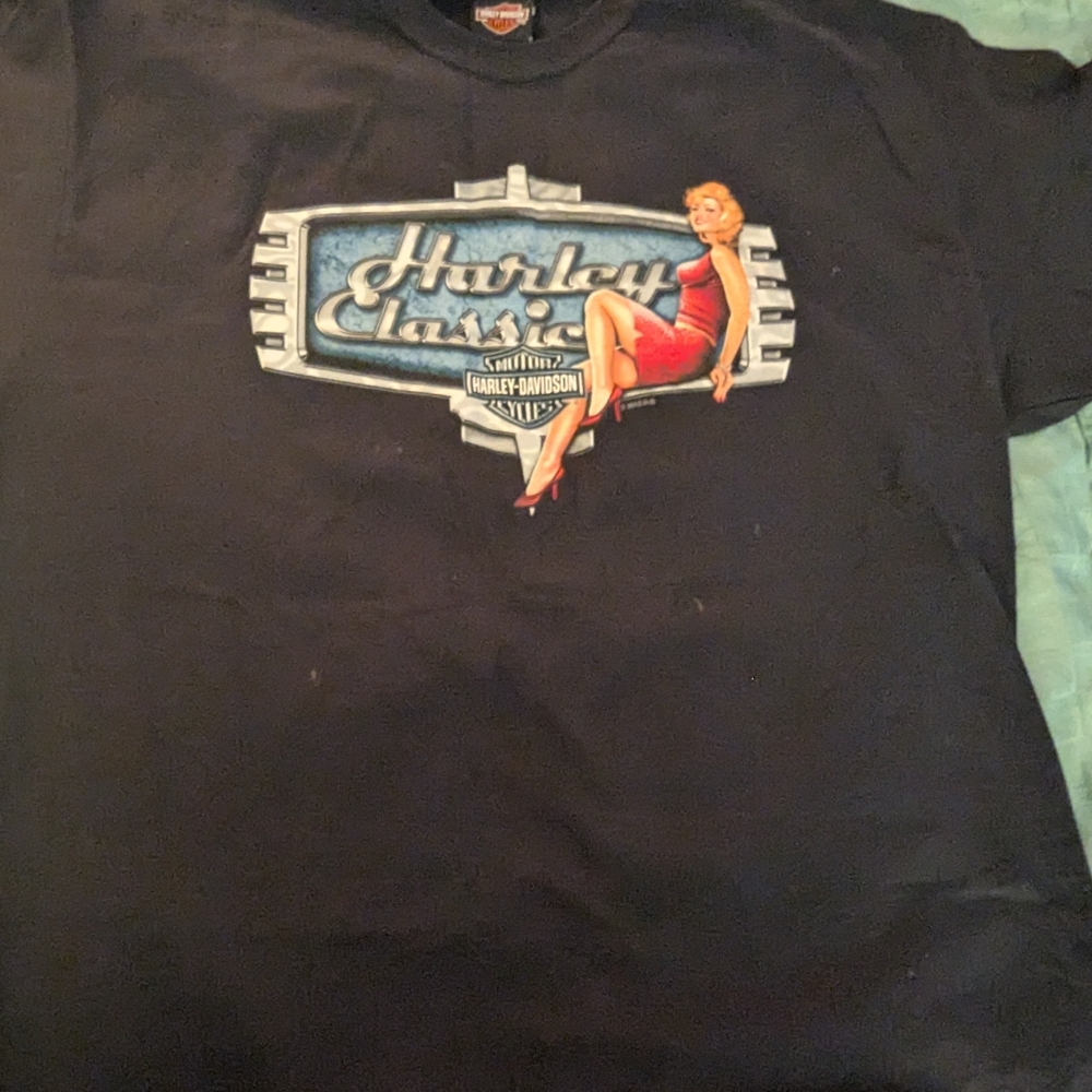 Harley-Davidson Black Graphic T-Shirt